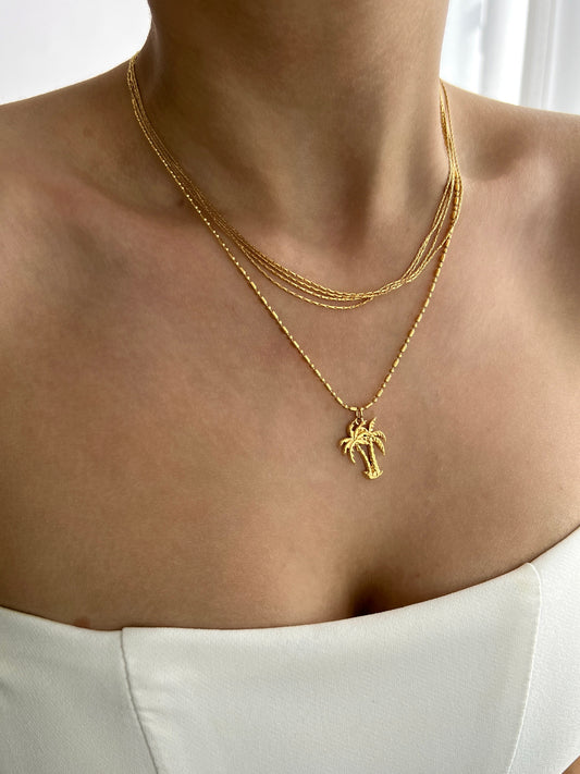 PALM TREE NECKLACE