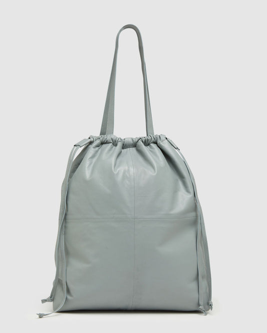 Misha Leather Tote Bag