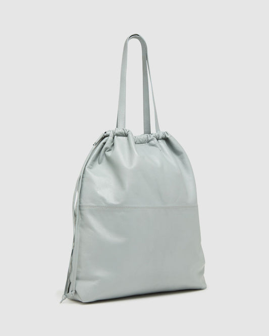 Misha Leather Tote Bag