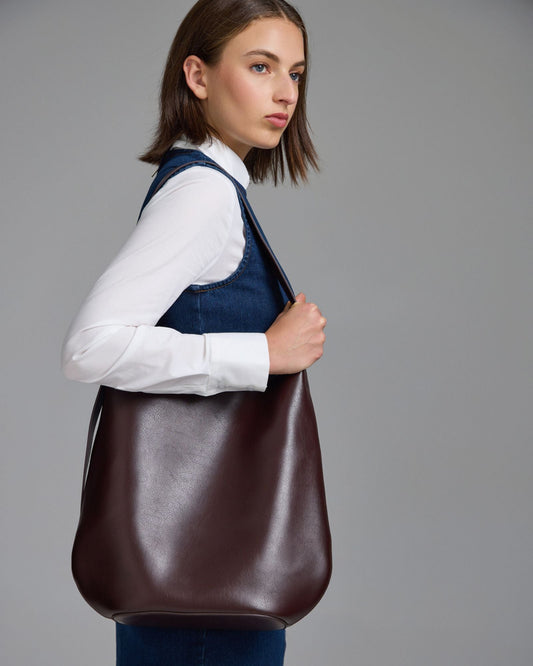 Simone Leather Hobo