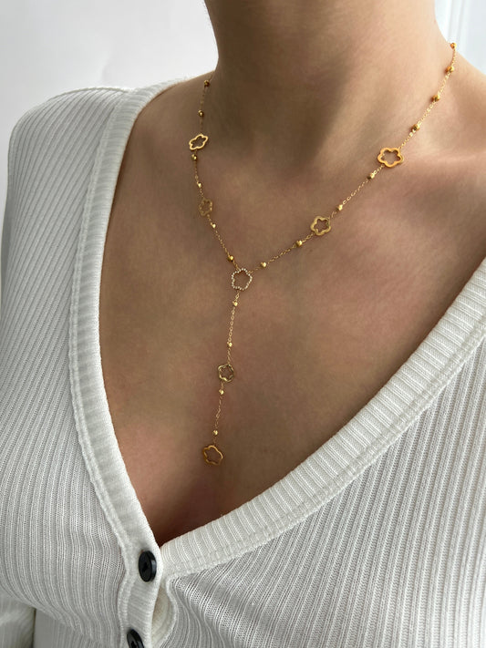 MIRELLE LARIAT NECKLACE