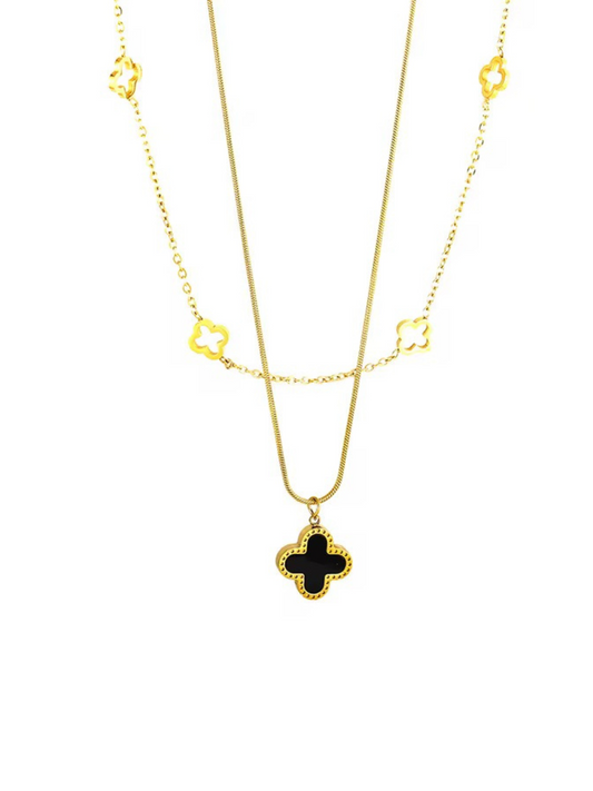 AURELIN CLOVER NECKLACE