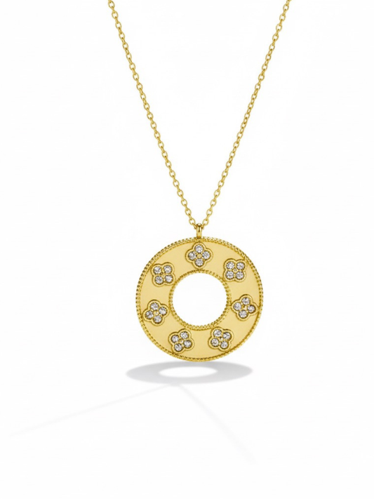 SHIMMERA CLOVER NECKLACE