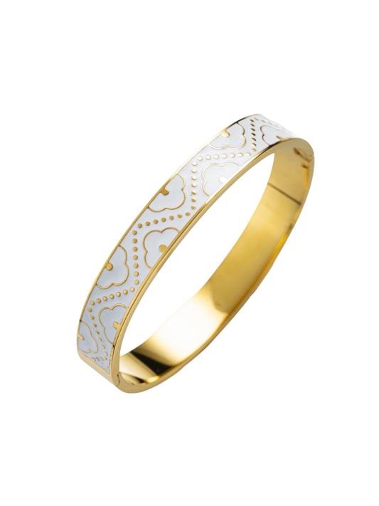 WILDOR CLOVER BANGLE